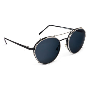 black round frame sunglasses