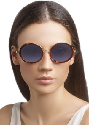 W1F SOHO / HAVANA BLUE - Fashion Women's Sunglasses Sienna Alexander London
