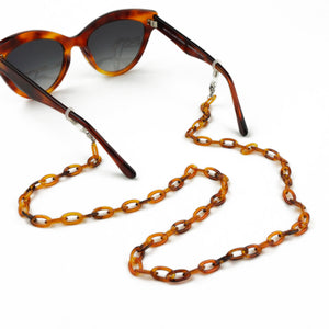 Sunglasses Chain | Light Havana Thin