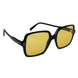 MICHELA BLACK | Square-frame oversized sunglasses