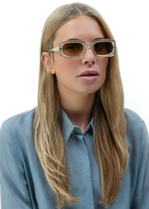 SAIS BEIGE | Rectangular sunglasses